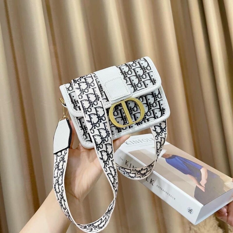 Túi Đeo Chéo Nữ  Túi Đio CD Thổ Cẩm Dây Bản To Size 20 cm