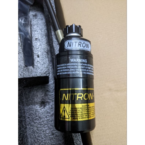 Phuộc NITRON/RCB bình dầu lớn full đen ty vàng 205mm 210mm gắn Ex nhỏ Exciter 135 150 155