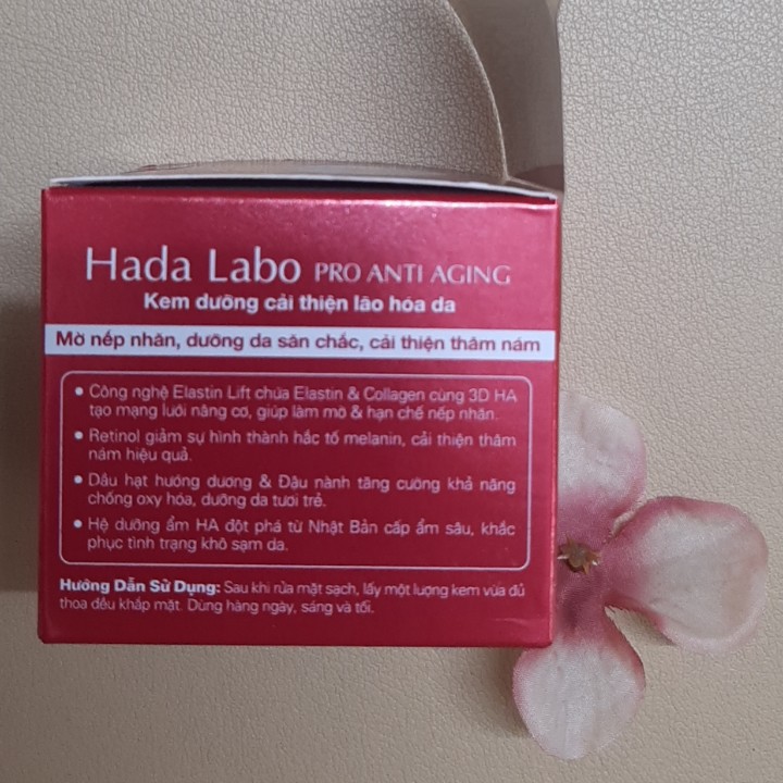 Kem dưỡng chuyên biệt chống lão hóa Hada Labo Pro Anti Aging Cream 50g