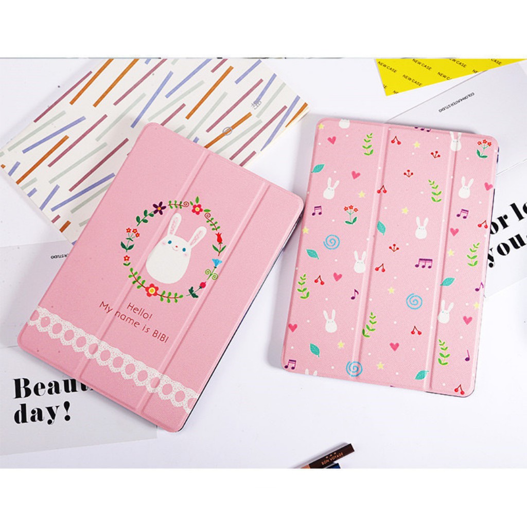 Bao da ipad Silicon hình Bibi cute ốp ipad Air 2/Air 1/Pro 10.5/Air 3/10.2 gen 7/8...MART CASE | BigBuy360 - bigbuy360.vn