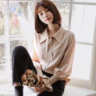 Áo sơ mi Hstyle vài mỏng bóng nhẹ