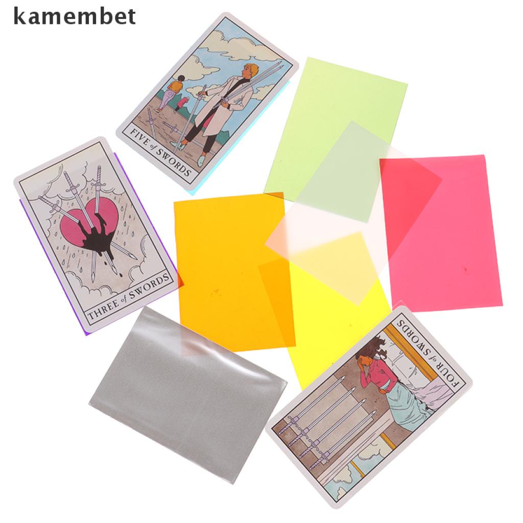 Set 50 Vỏ Bọc Thẻ Chơi Game 62x89mm Nhiều Màu Sắc | BigBuy360 - bigbuy360.vn