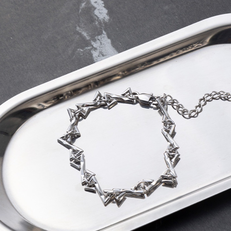 Vòng Tay Mặt Chữ Z Phong Cách hip hop Thời Trang Cao Cấp