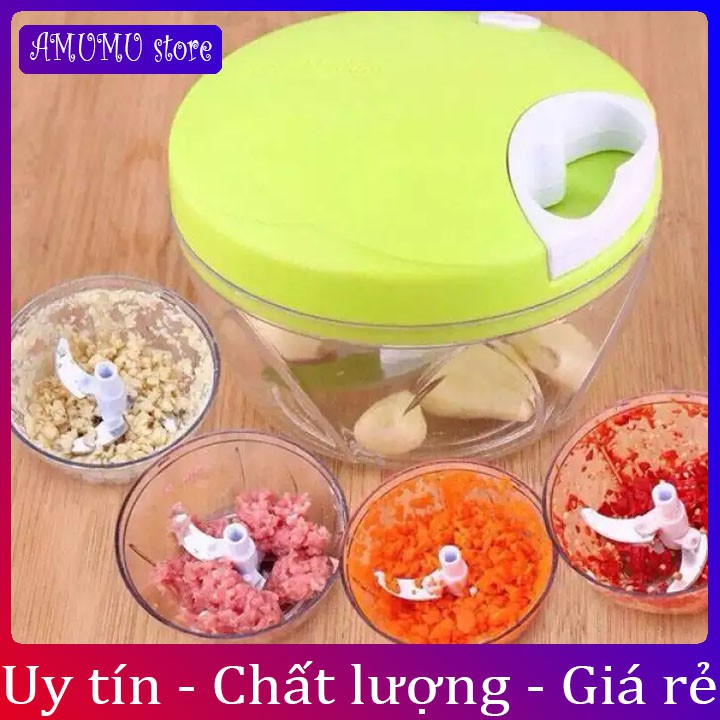 Máy Xay Hành Tỏi Bằng Tay Tiện Dụng Spin Cutter