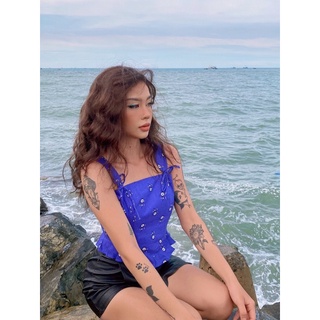 Áo corset có đan dây lưng - AURORA CORSET TOP
