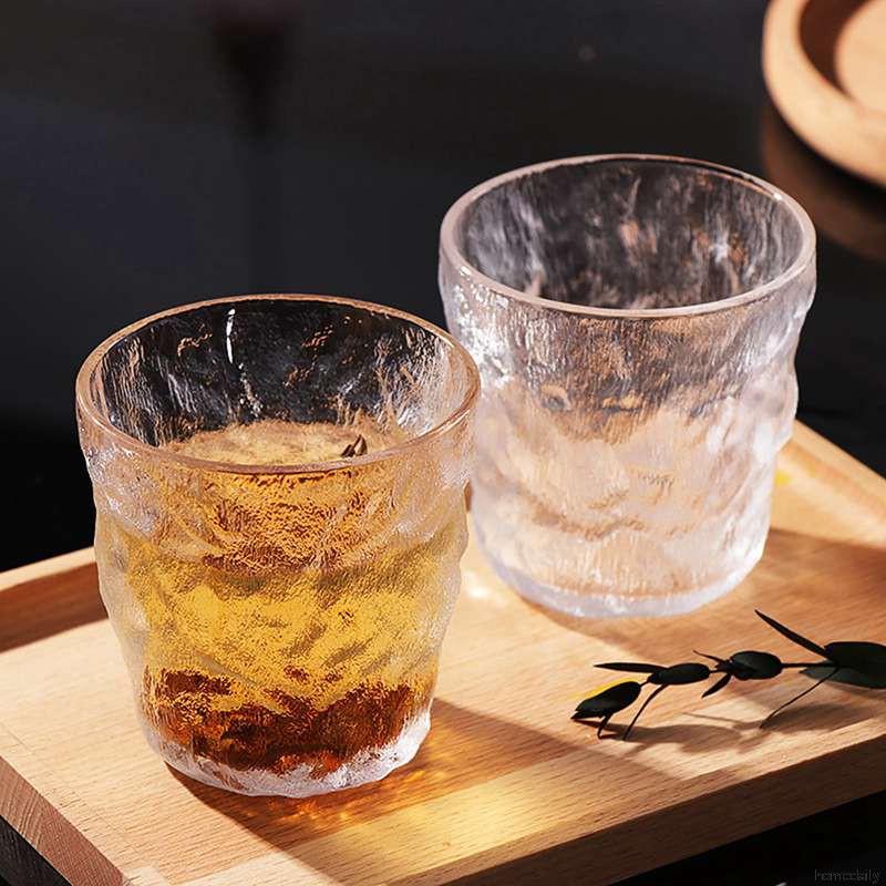 Ly thủy tinh uống nước / cà phê / sữa / bia kiểu Nhật Bản