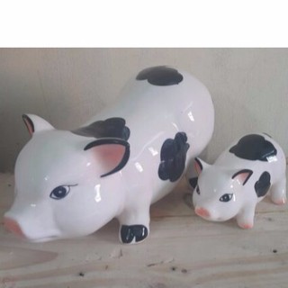 HEO ĐẤT BÁT TRÀNG (heo mẹ và 1heo nhỏ)