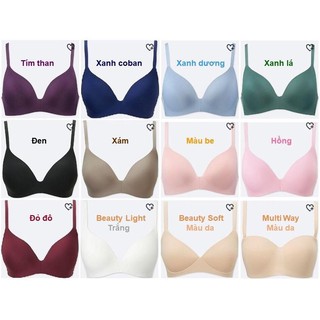 Áo Lót/ Áo Ngực Tàng Hình Uniqlo Không Viền, Không Gọng Của Nhật