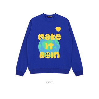 Áo sweater lót lông Make it rain( order taobao)