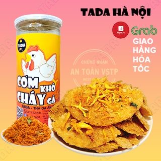 Cơm cháy lắc khô gà 300g TADA, cơm cháy chiên mắm hành cay ngon loại 1, đồ ăn vặt Hà Nội