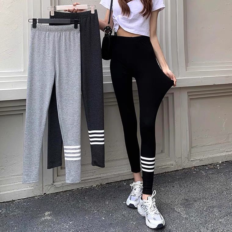 Quần Legging Màu Xám Lưng Cao Ôm Dáng Cho Nữ JL-YDK-13