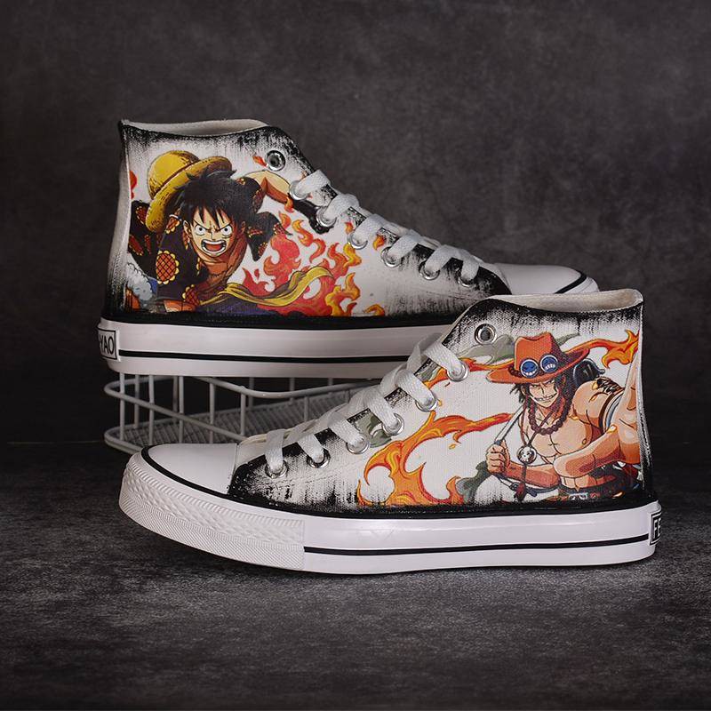 One Piece Canvas Casual Graffiti giày nam | BigBuy360 - bigbuy360.vn