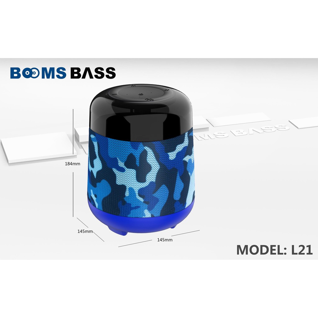 Loa bluetooth Harman Kardon Boombass thế hệ mới moden L21. Âm thanh vòm lập thể