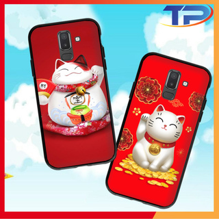 Ốp lưng Samsung Galaxy J8 / J7 Plus / J7 Pro /J7 Prime / J6 Plus / J6 / J4 Mèo Thần Tài 03