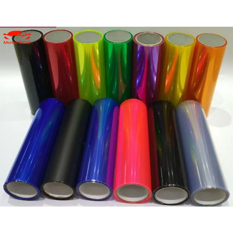 Film dán màu cho đèn pha/ đèn hậu xe hơi chất lượng cao