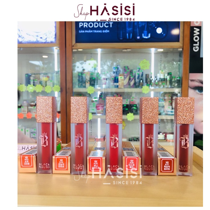 Son Kem Lì BLACK ROUGE AIR FIT VELVET TINT VER.7 VELVET CROWN (A33 - A37)