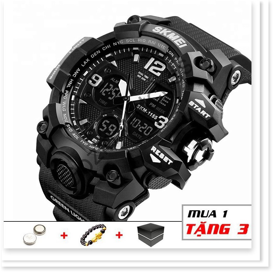 Đồng hồ điện tử nam thể thao chính hãng SKMEI thể thao đa chức năng siêu bền SM25 -Gozid.watches