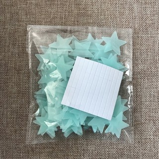 Sao Dạ Quang Phát Sáng (1 bịch = 100c) .