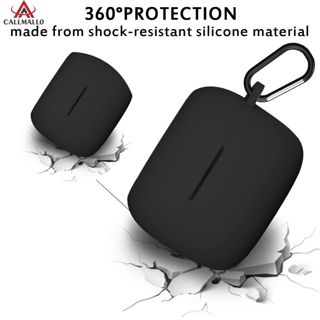 COLLMALL Clamshell Opening Anti-shock Flexible Comprehensive Protective Case for Anker soundcord liberty Air