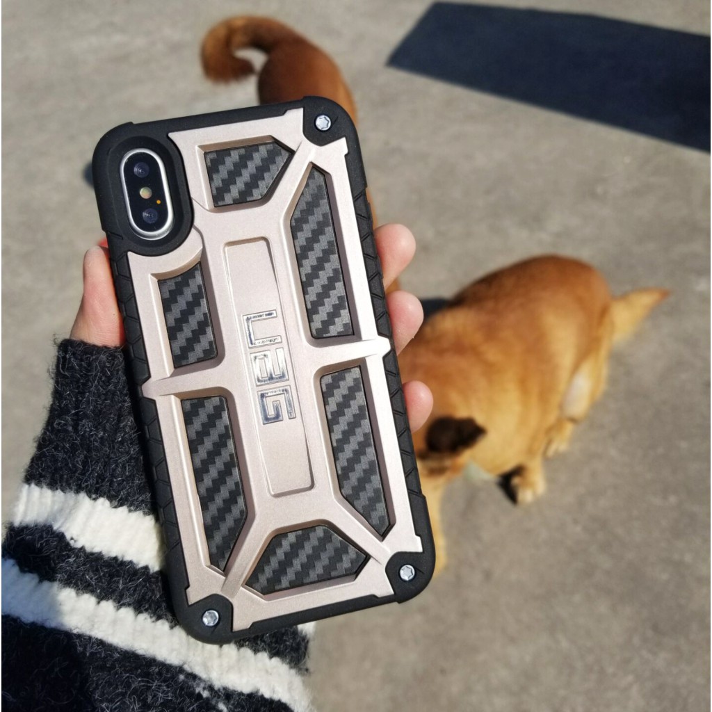 Ốp lưng Iphone X UAG mornach titatium