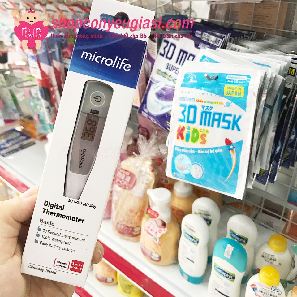 Nhiệt Kế Điện Tử Microlife MT500