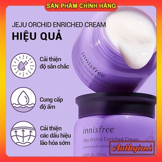 Kem dưỡng INNISFREE Jeju Orchid Enriched Cream chống lão hóa da 50ml