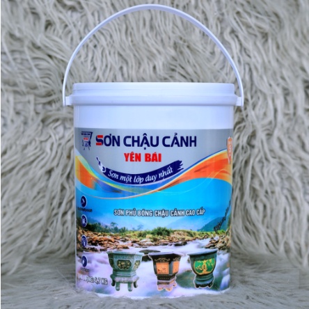 Sơn Chậu Cảnh Yên Bái Loại 5L Sơn Hệ Nước Chuyên Dụng Lót Kiềm Sẵn Quét 1 lớp Duy Nhất  !!