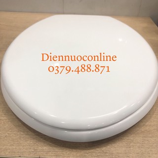 Nắp Bồn Cầu Rơi Êm Nặng 1.2KG Phù Hợp Với Hầu Hết Bồn Cầu