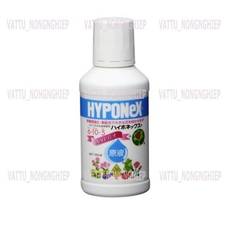 Phân nhật bản HYPONEX 6-10-5 (160ml) Rất tốt cho thủy sinh (trầu bà, loại trồng trong nước), phong lan, hồng, cây cảnh