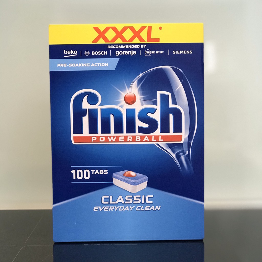 Viên rửa bát Finish 100 viên (Hàng chính hãng )