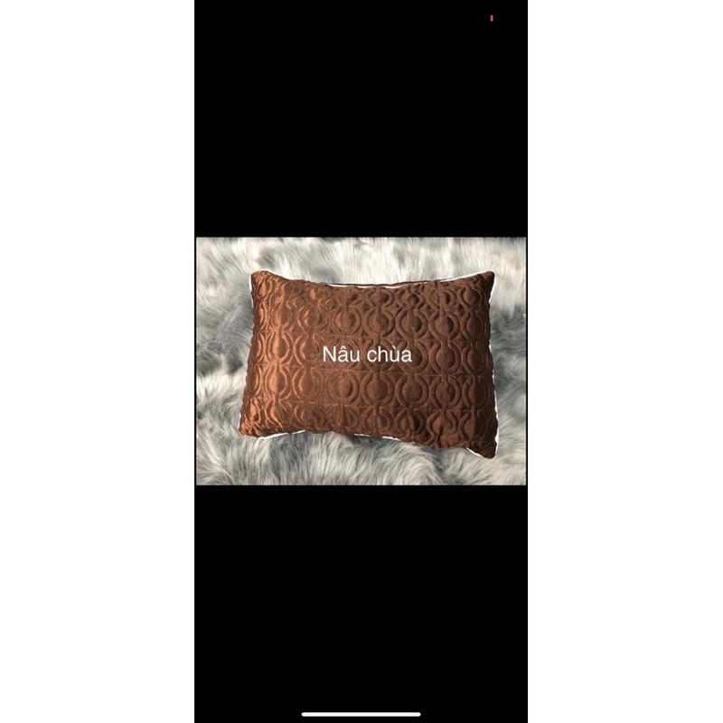 Gối lụa chần bông spa siêu sang chảnh kt 30x45 | BigBuy360 - bigbuy360.vn
