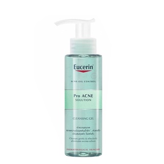 Gel rửa mặt dành cho da mụn Eucerin loại bỏ nhờn ngừa mụn 200ml