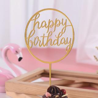 Mica hpbd 1 vòng tròn vàng
