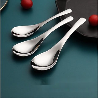 Thìa ăn cơm muỗng ăn súp - thìa inox 304 dùng cho người lớn trẻ em