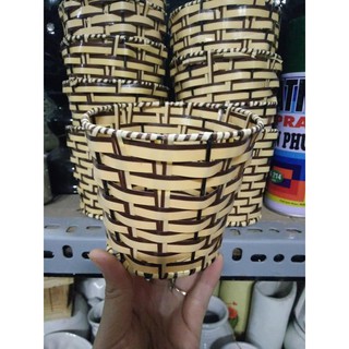 giỏ mây tròn