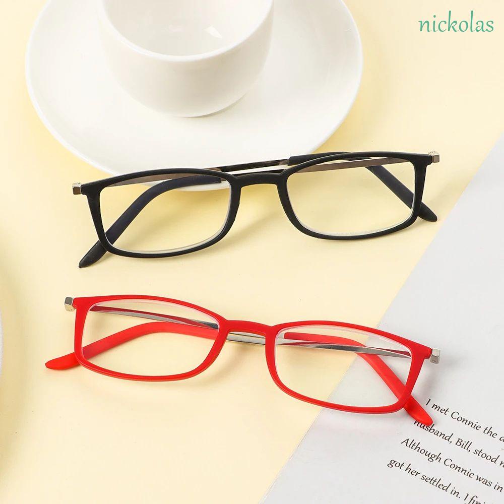 Giá Đỡ Điện Thoại Mắt Kính Hình Vuông Siêu Mỏng Chống Bức Xạ Tầm Nhìn Ban Đêm NICKOLAS Presbyopia