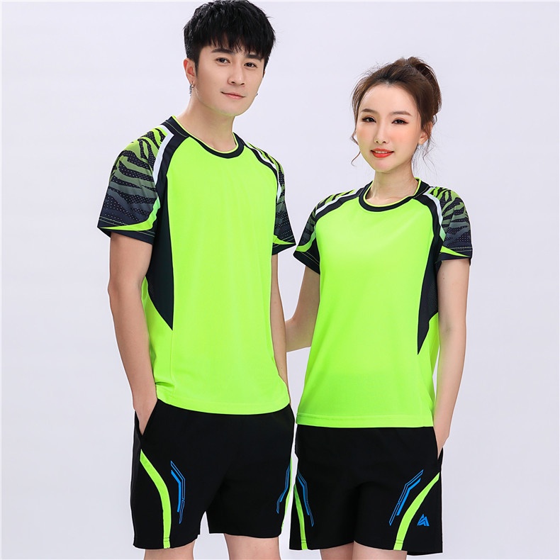 Bộ Đồ Thể Thao Tay Ngắn Thoáng Khí Mau Chóng Khô Ráo Cao Cấp