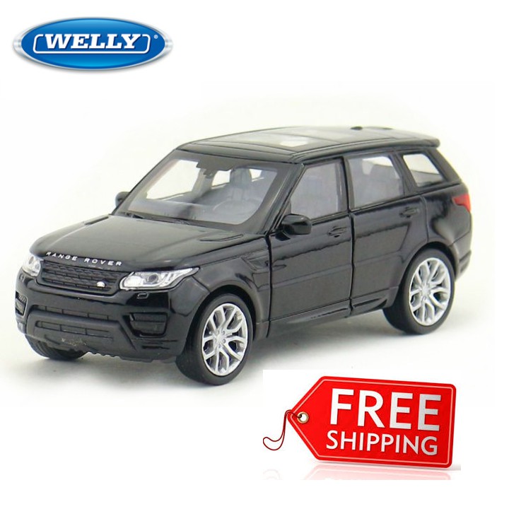 Xe mô hình Range Rover Sport Welly ô tô tỉ lệ 1:36 xe bằng sắt đồ chơi trẻ em