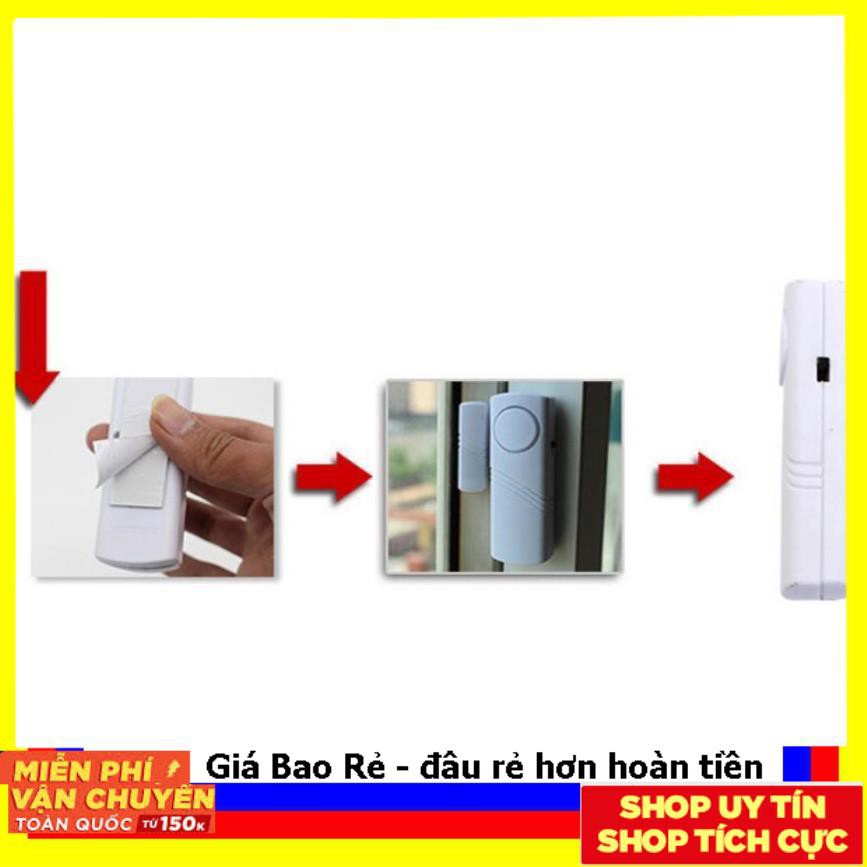 Chuông từ gắn cửa chống trộm (Kèm pin)