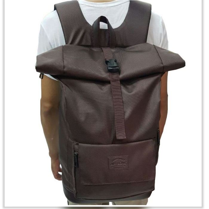 Ba lô LAPTOP phong cách Hàn Quốc màu đỏ MAROON - Chocolate 59BOY