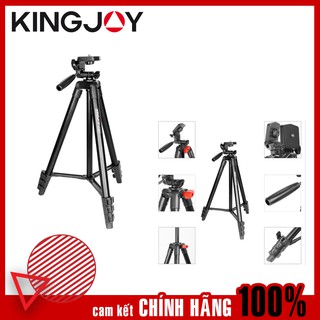 Kingjoy vt-831 small live 4 section video tripod - kingjoy official