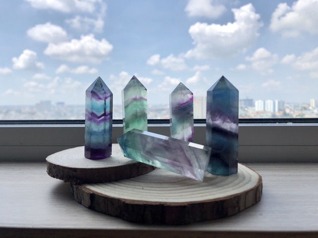 Đá Thanh Tẩy - Fluorite Đa Sắc