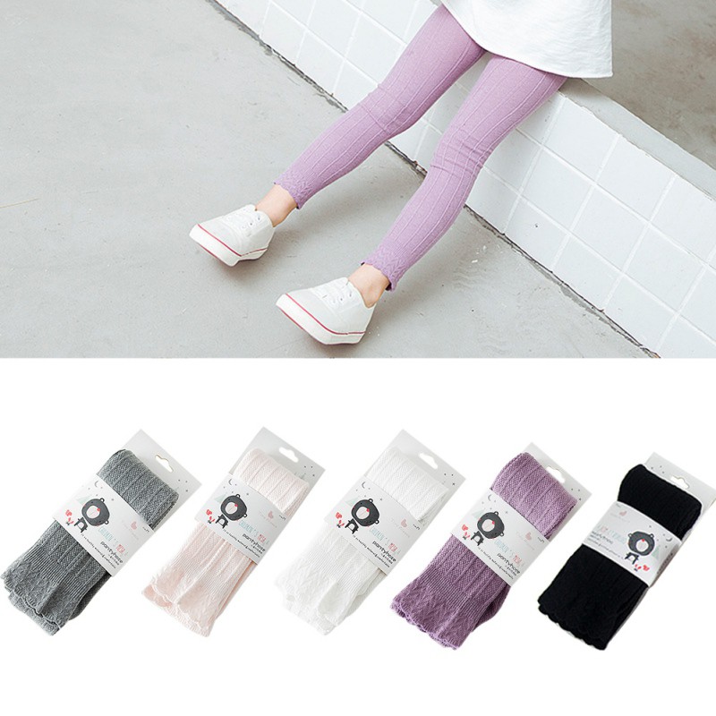 Quần legging thoáng khí thời trang mùa hè dành cho bé gái