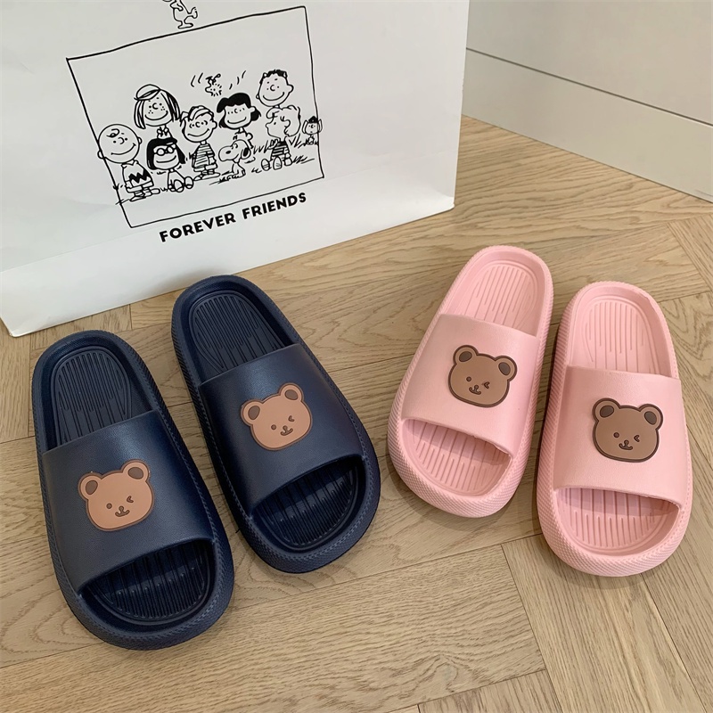 JY409-C3  - Dép bánh mì đế dày hàng QC giá hạt dẻ