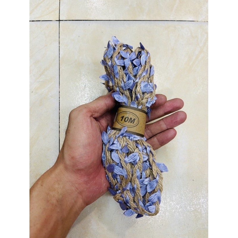 10m dây thừng bện lá
