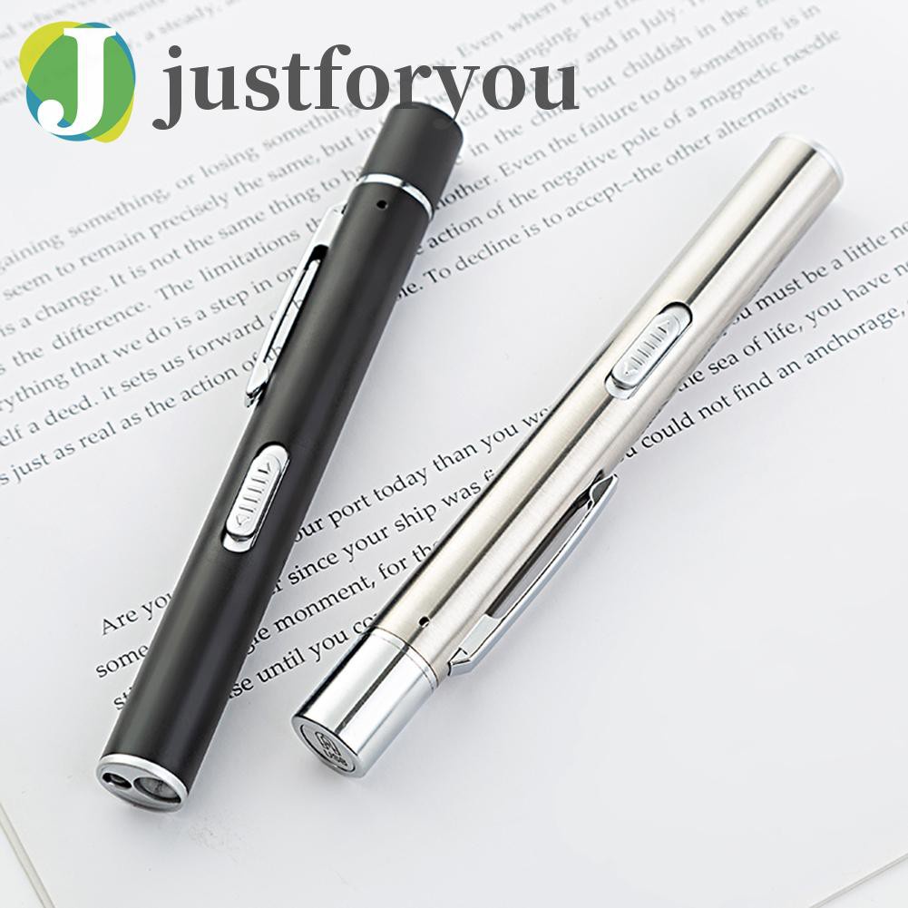 Đèn Pin Led Hình Cây Bút Hỗ Trợ Sơ Cứu Y Tế 2 Bóng