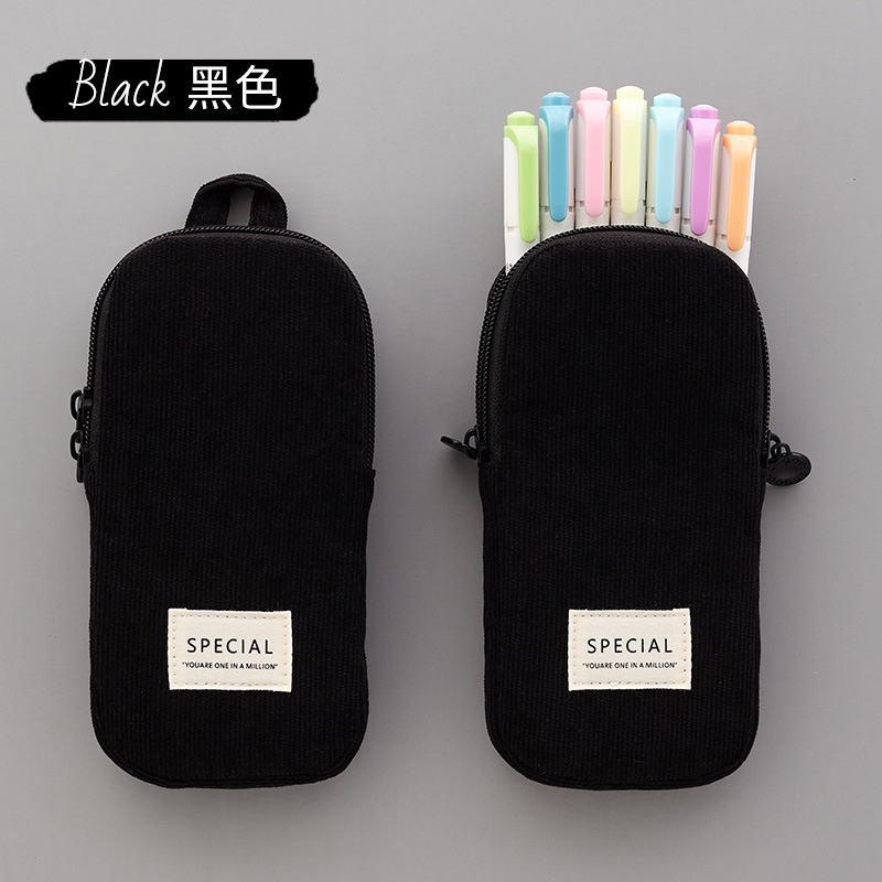 Túi bút chì văn phòng phẩm xách tay chất lượng cao Nhật Bản cho bé gái/ Học sinh trung học cơ sở với sức chứa nhỏ