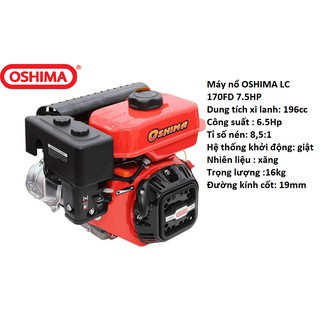 Máy nổ Oshima LC170FD-7.5HP