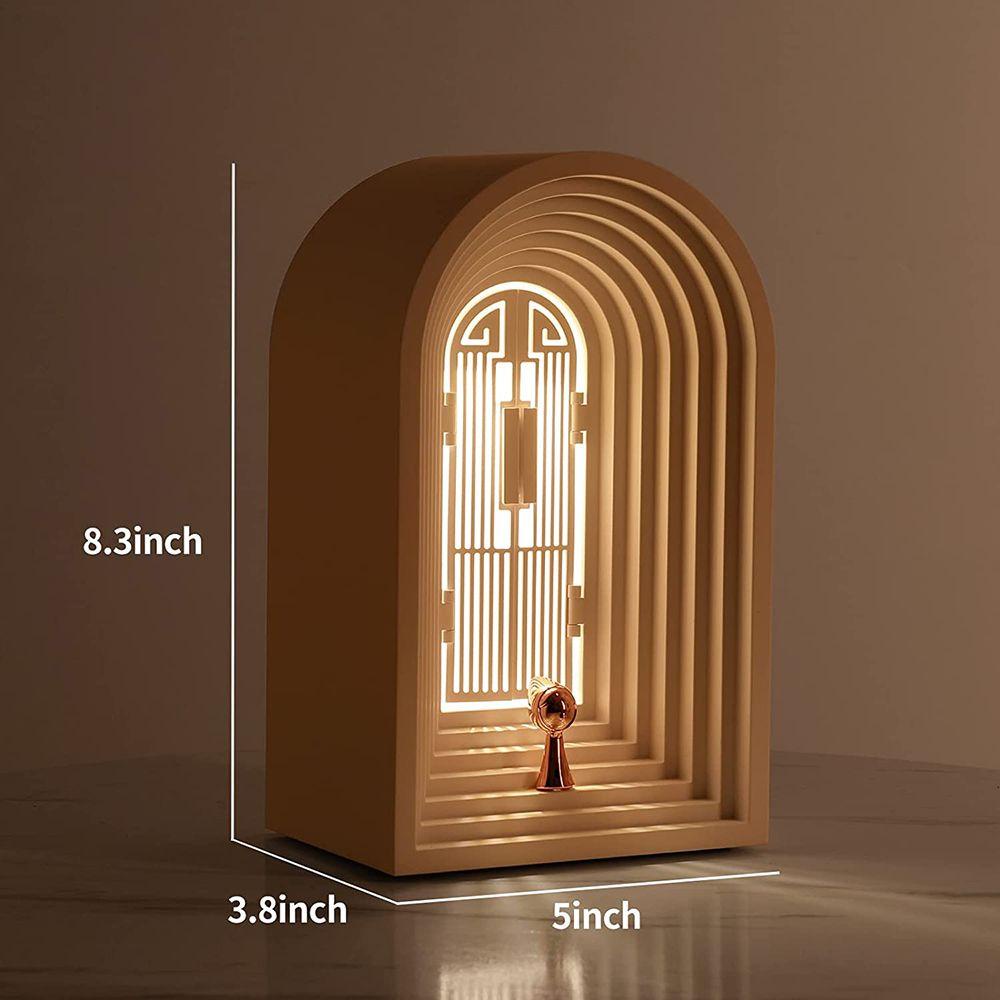 LEISURE Đèn LED Để Bàn Trang Trí Nội Thất Đẹp Mắt