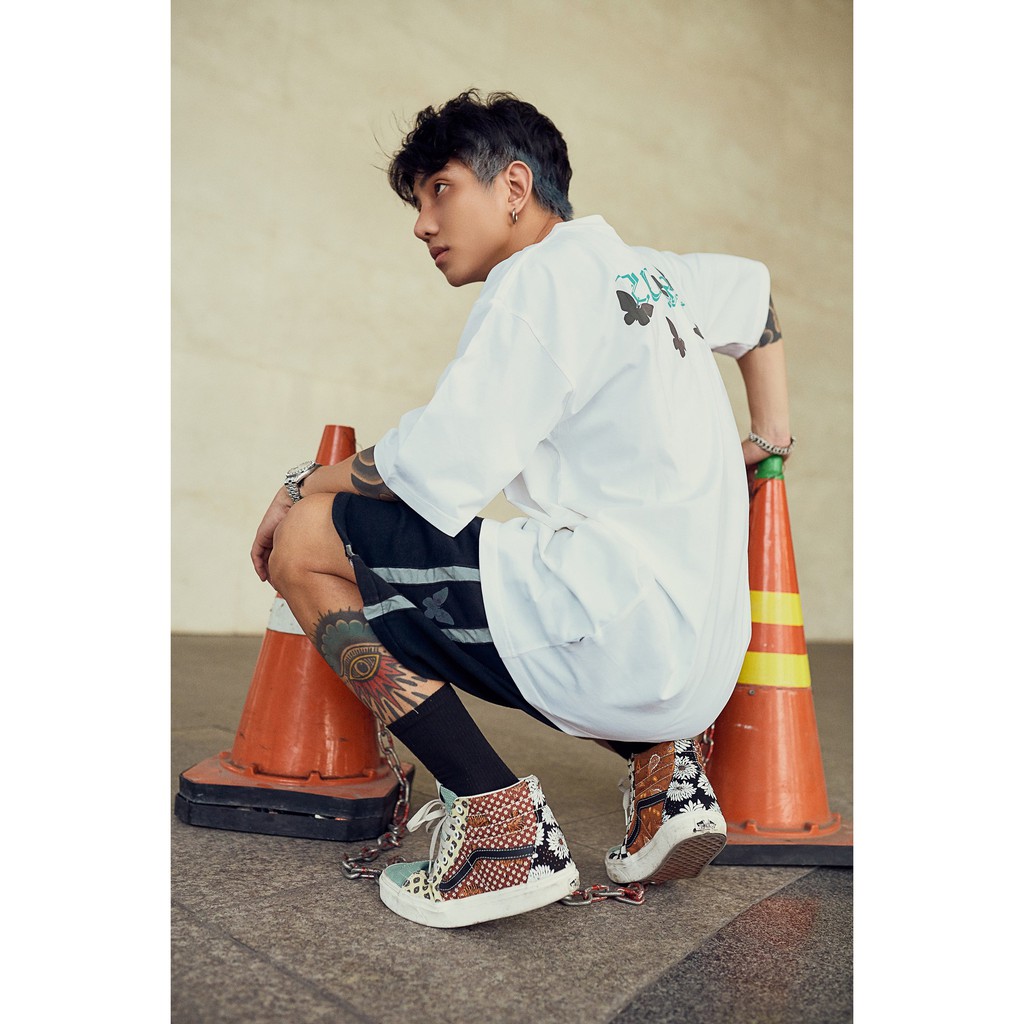 Áo ZOMBIE® Butterfly Tee In White